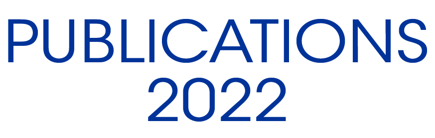 Publications 2022