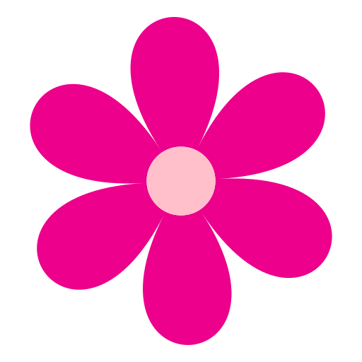 Roze bloem